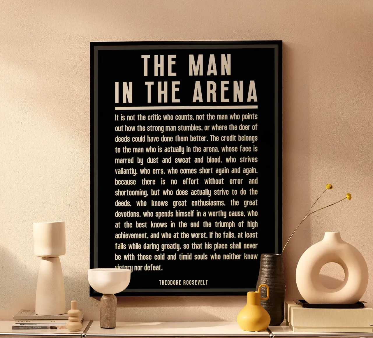 Der Mann in der Arena Hahnemühle von Ashley Studio