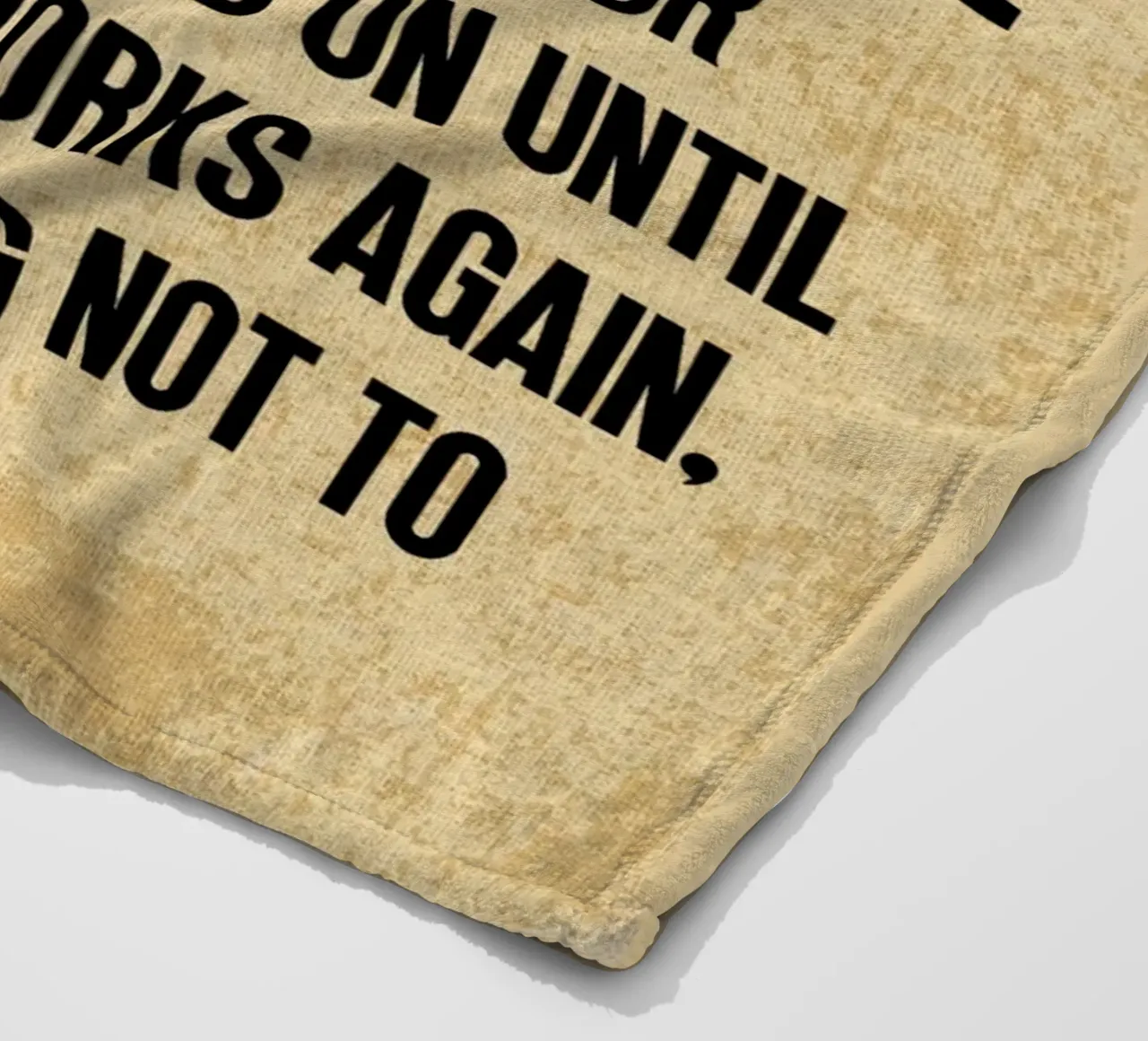 Tech Support Funny Definition fleece blanket by Ashley Studio