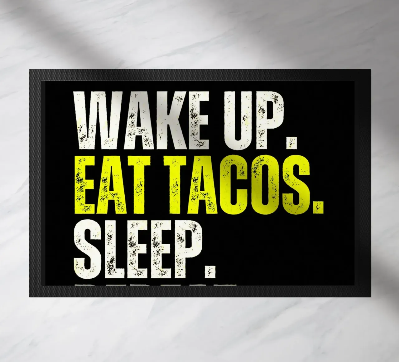 Taco Lifestyle Quote zerbino da Ashley Studio