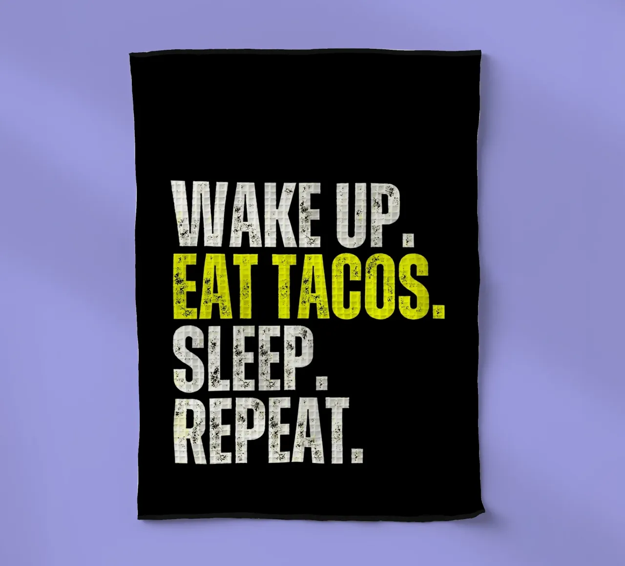 Taco Lifestyle Quote canovaccio da cucina da Ashley Studio