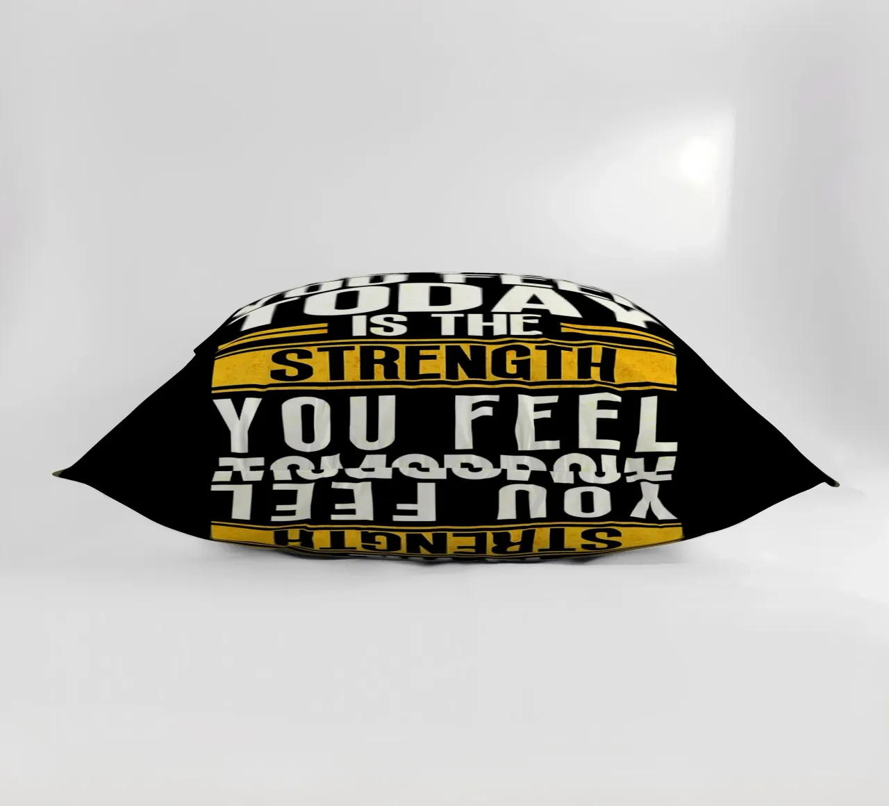 Strength Through Pain decorative cushion by Ashley Studio