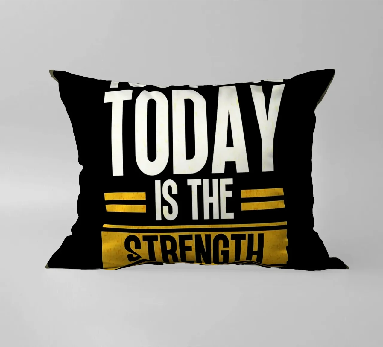 Strength Through Pain decorative cushion by Ashley Studio