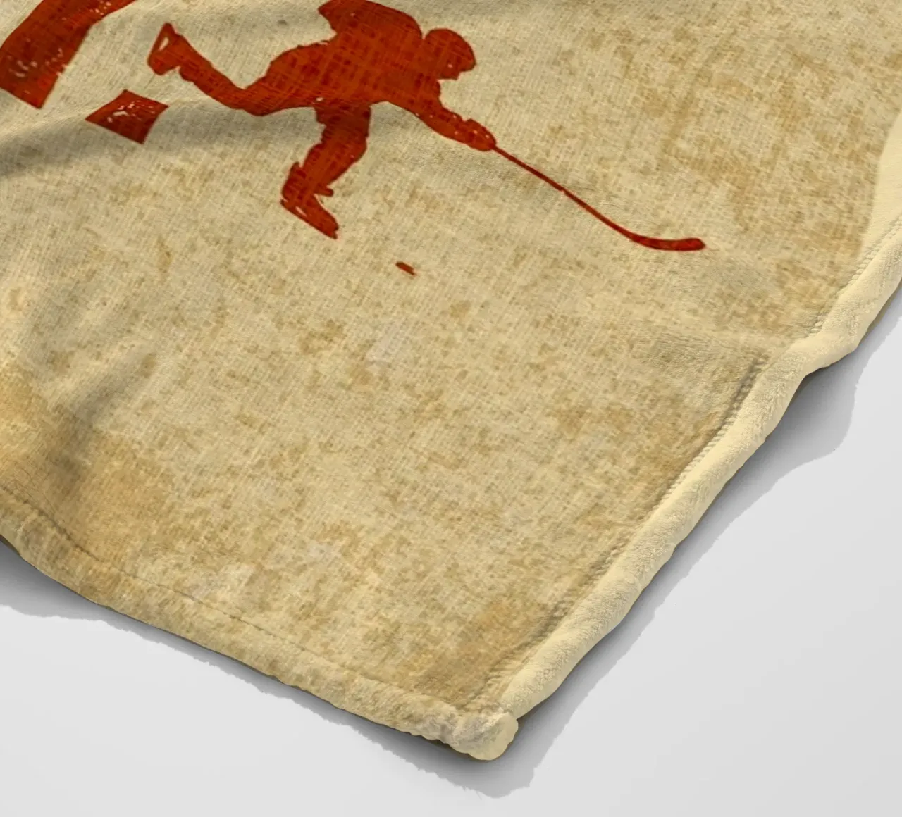 Tut mir leid, kann nicht Eishockey Tschüss Fleecedecke von Ashley Studio