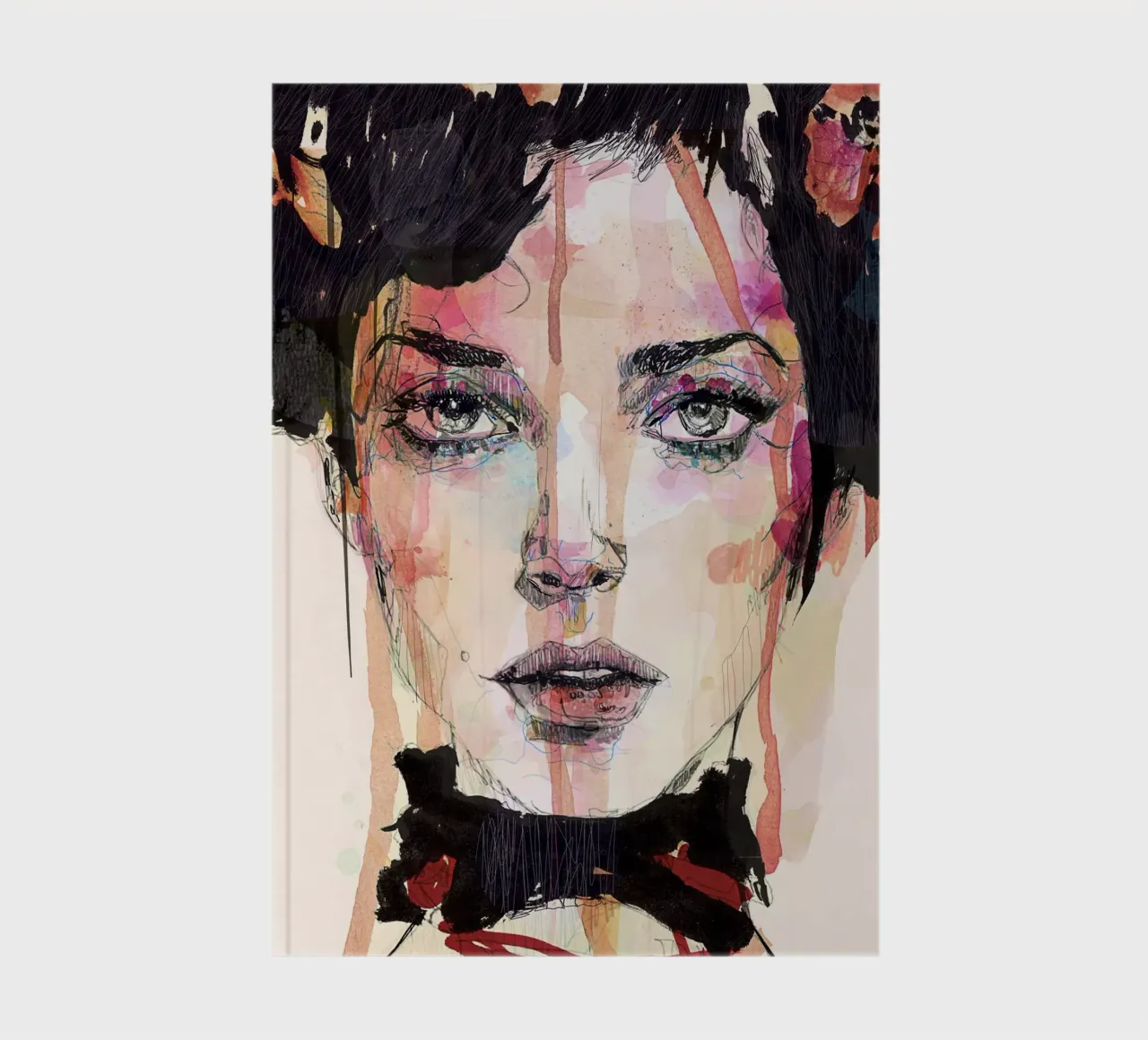 red and black notebook by Giulio Iurissevich