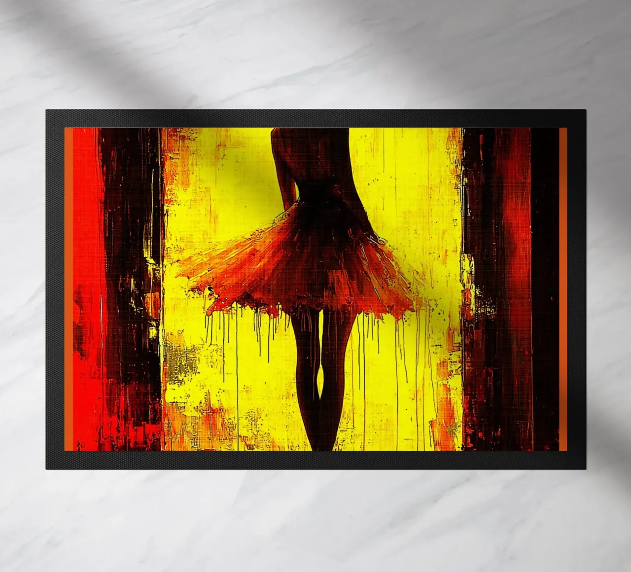 Silhouette in giallo zerbino da Nucci Studio