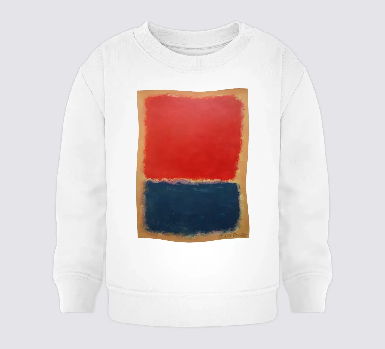 Composizione espressiva Mark Rothko felpa neonato da Fredrick Miller