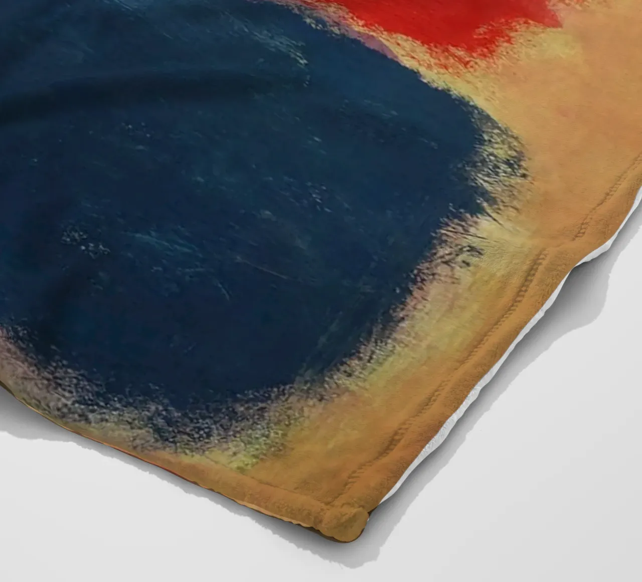 Expressieve compositie Mark Rothko fleecedeken van Fredrick Miller