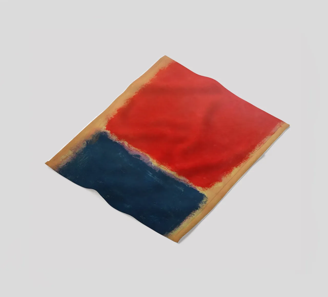 Expressieve compositie Mark Rothko fleecedeken van Fredrick Miller