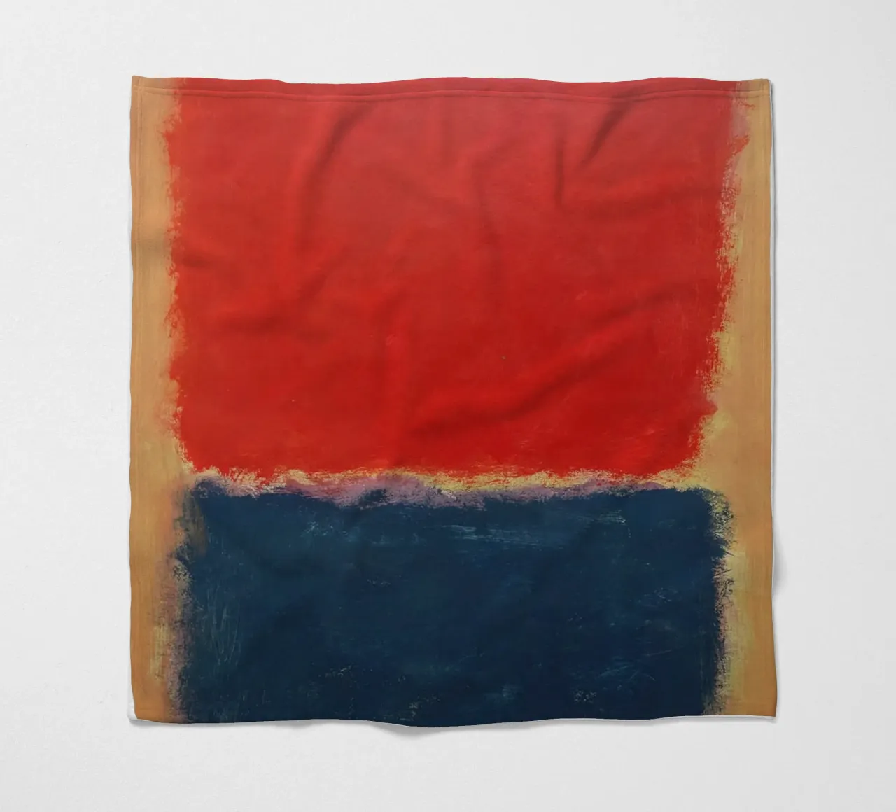 Expressieve compositie Mark Rothko fleecedeken van Fredrick Miller