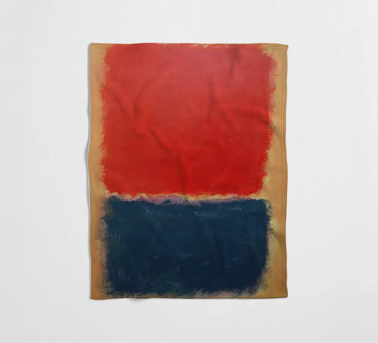 Expressieve compositie Mark Rothko fleecedeken van Fredrick Miller