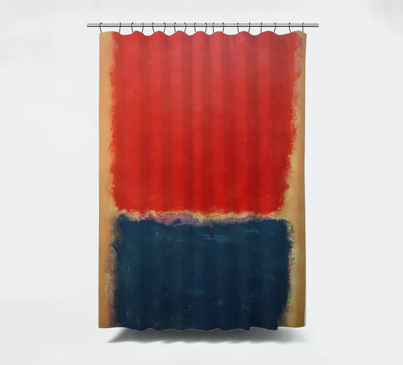 Expressieve compositie Mark Rothko douchegordijn van Fredrick Miller