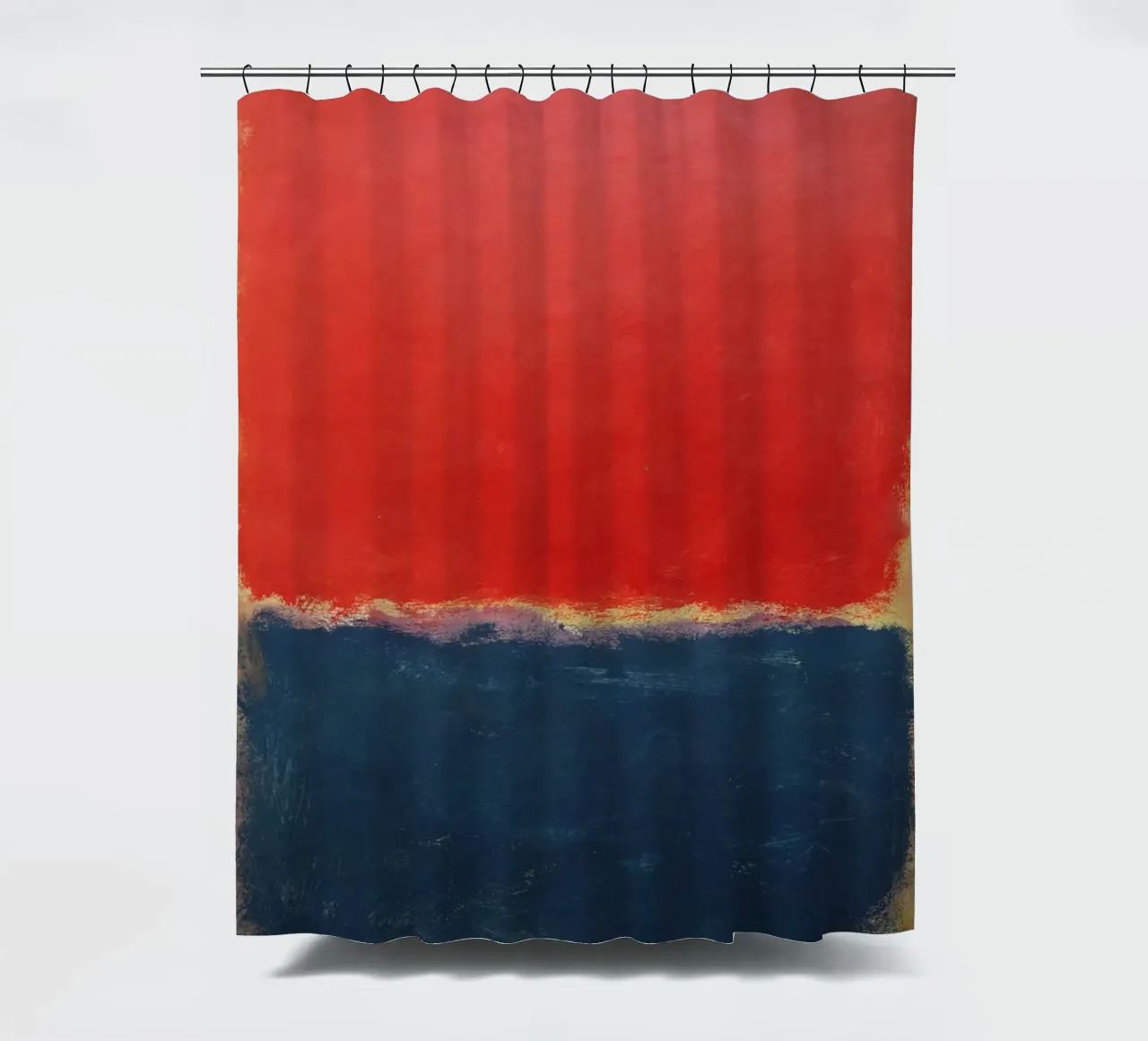 Expressieve compositie Mark Rothko douchegordijn van Fredrick Miller