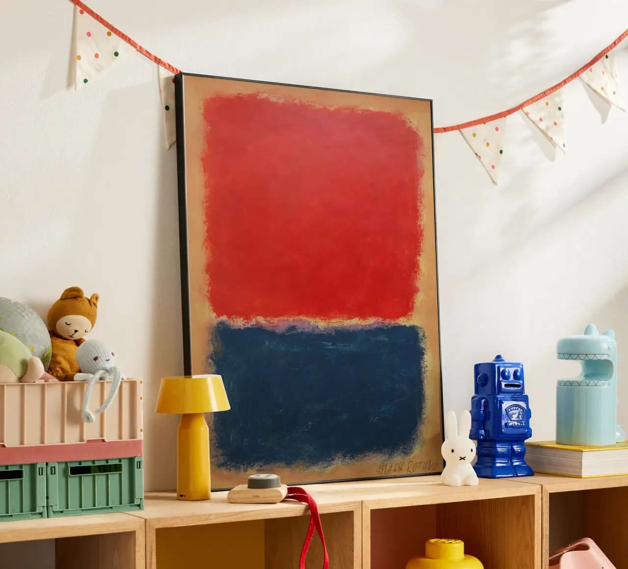 Composizione espressiva Mark Rothko alluminio dibond da Fredrick Miller