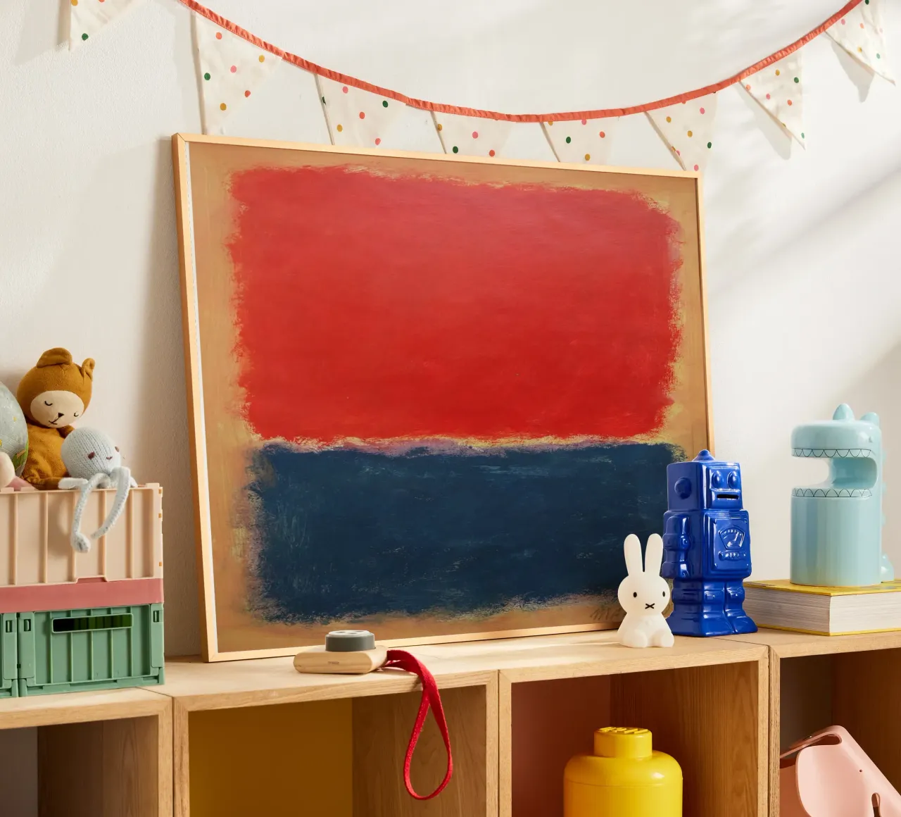 Composizione espressiva Mark Rothko poster da Fredrick Miller