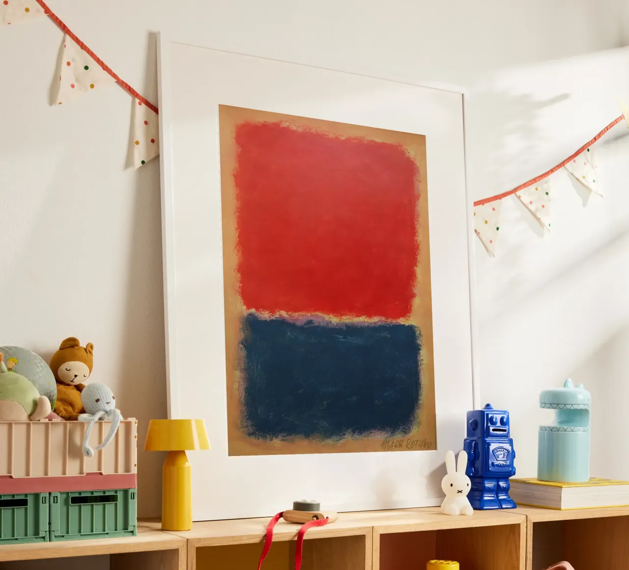 Composizione espressiva Mark Rothko poster da Fredrick Miller