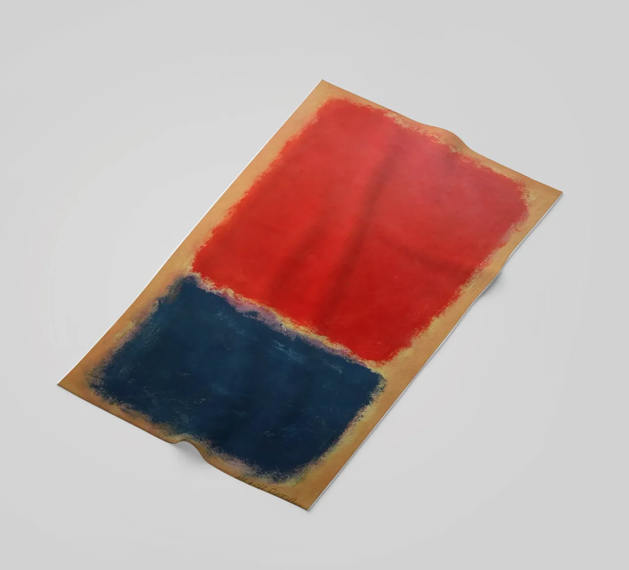 Expressieve compositie Mark Rothko strandhanddoek van Fredrick Miller