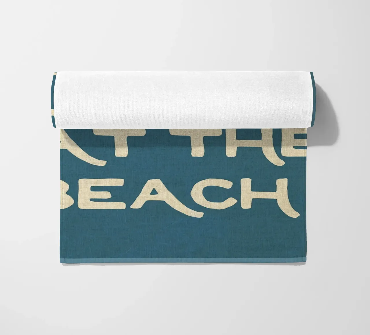 Incontriamoci in spiaggia telo mare da Nucci Studio