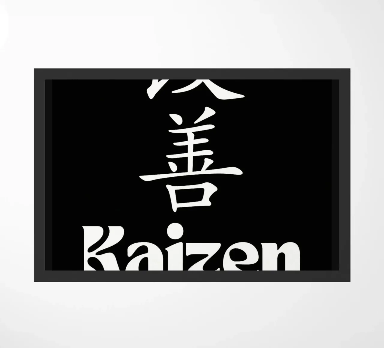 Kaizen_ Cambiare per migliorare zerbino da Nucci Studio