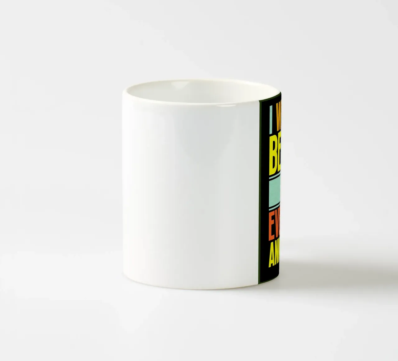 Voglio essere gentile tazza in ceramica da Nucci Studio