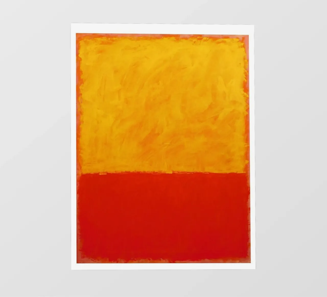 Mark Rothko Espressionismo astratto. pellicola backlit da Fredrick Miller