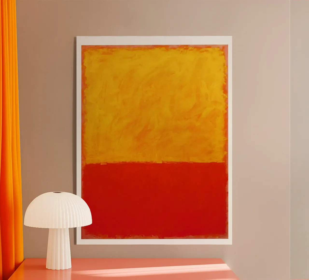 Mark Rothko Abstract expressionisme. acryl van Fredrick Miller