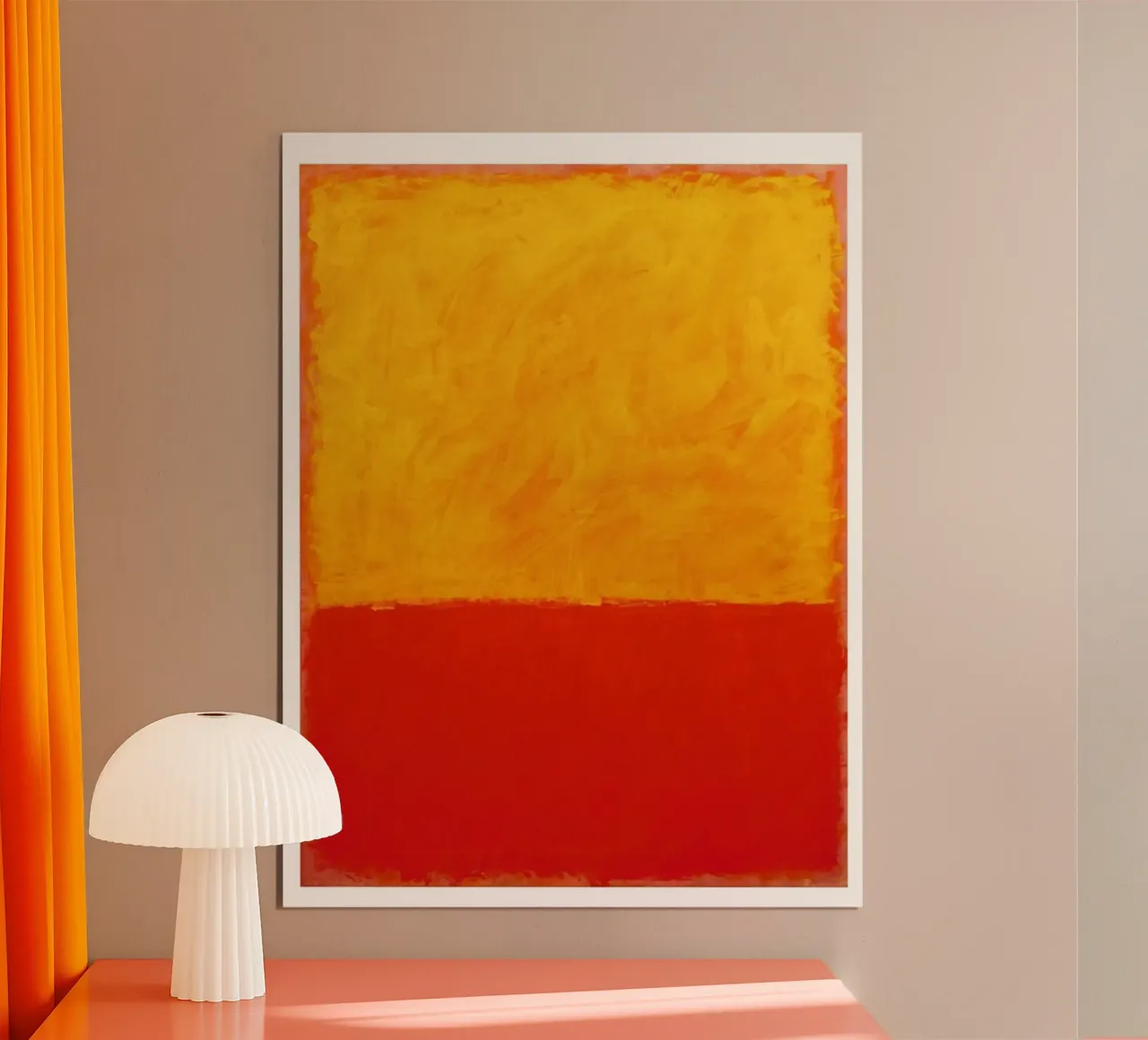 Mark Rothko Abstract expressionisme. hahnemühle van Fredrick Miller