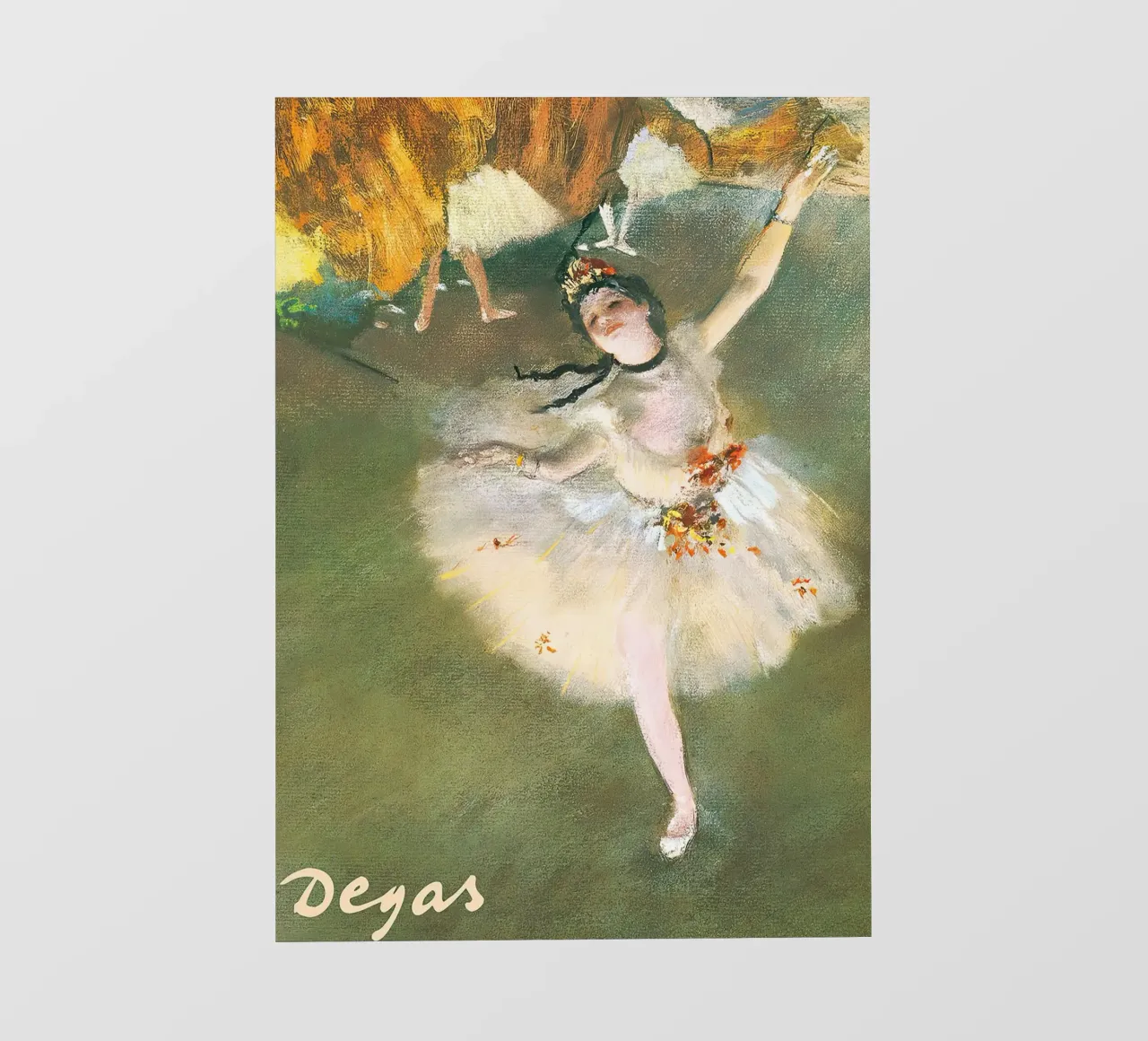 Ballerina - Edgar Degas pellicola backlit da Alfieson