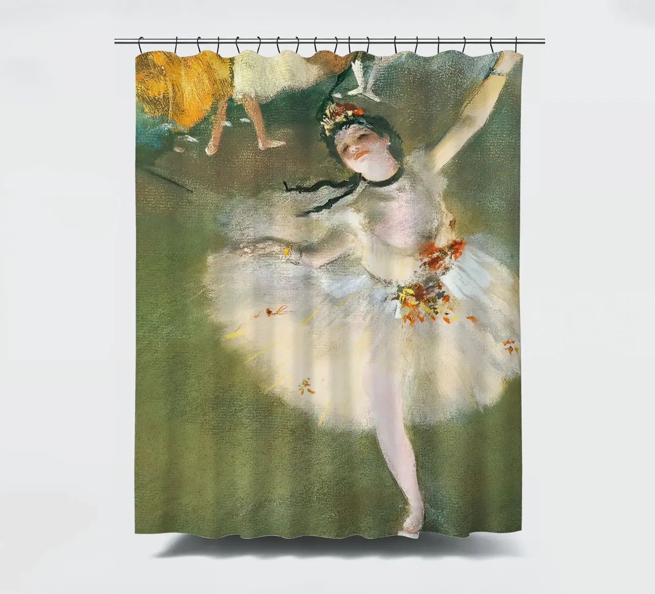 Ballerina - Edgar Degas tenda da doccia da Alfieson