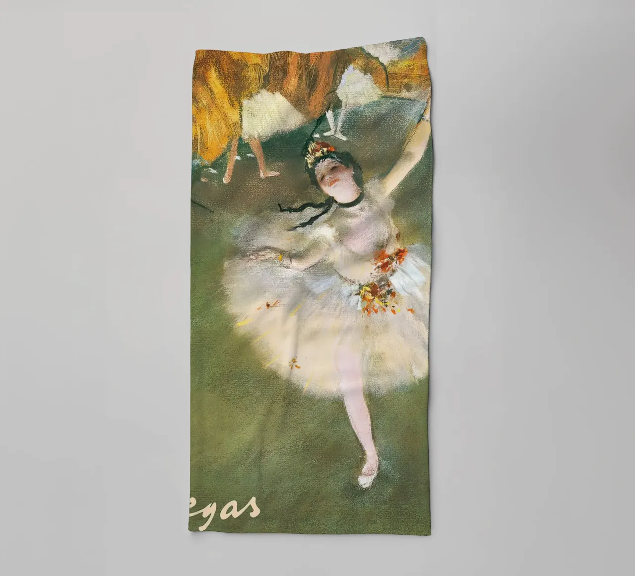 Ballerina - Edgar Degas asciugamano da bagno da Alfieson