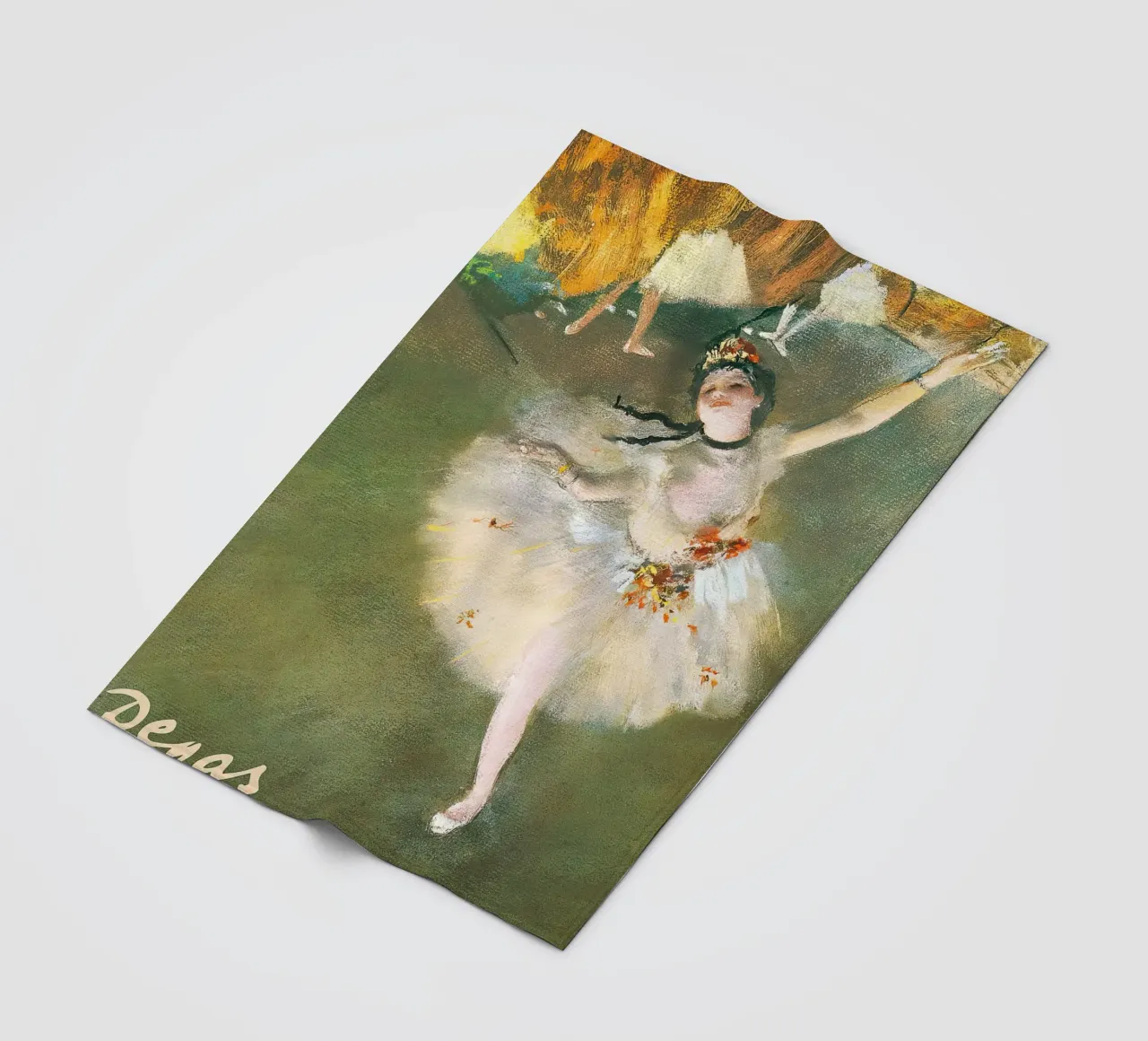 Ballerina - Edgar Degas coperta in pile da Alfieson