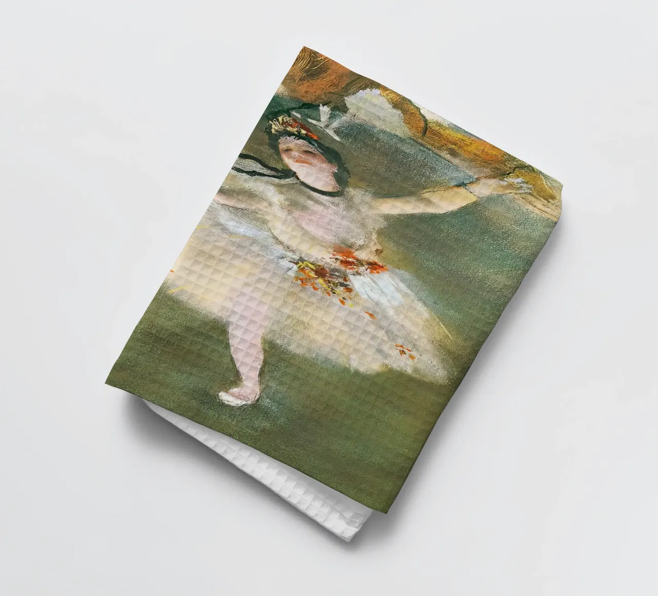 Ballerina - Edgar Degas canovaccio da cucina da Alfieson