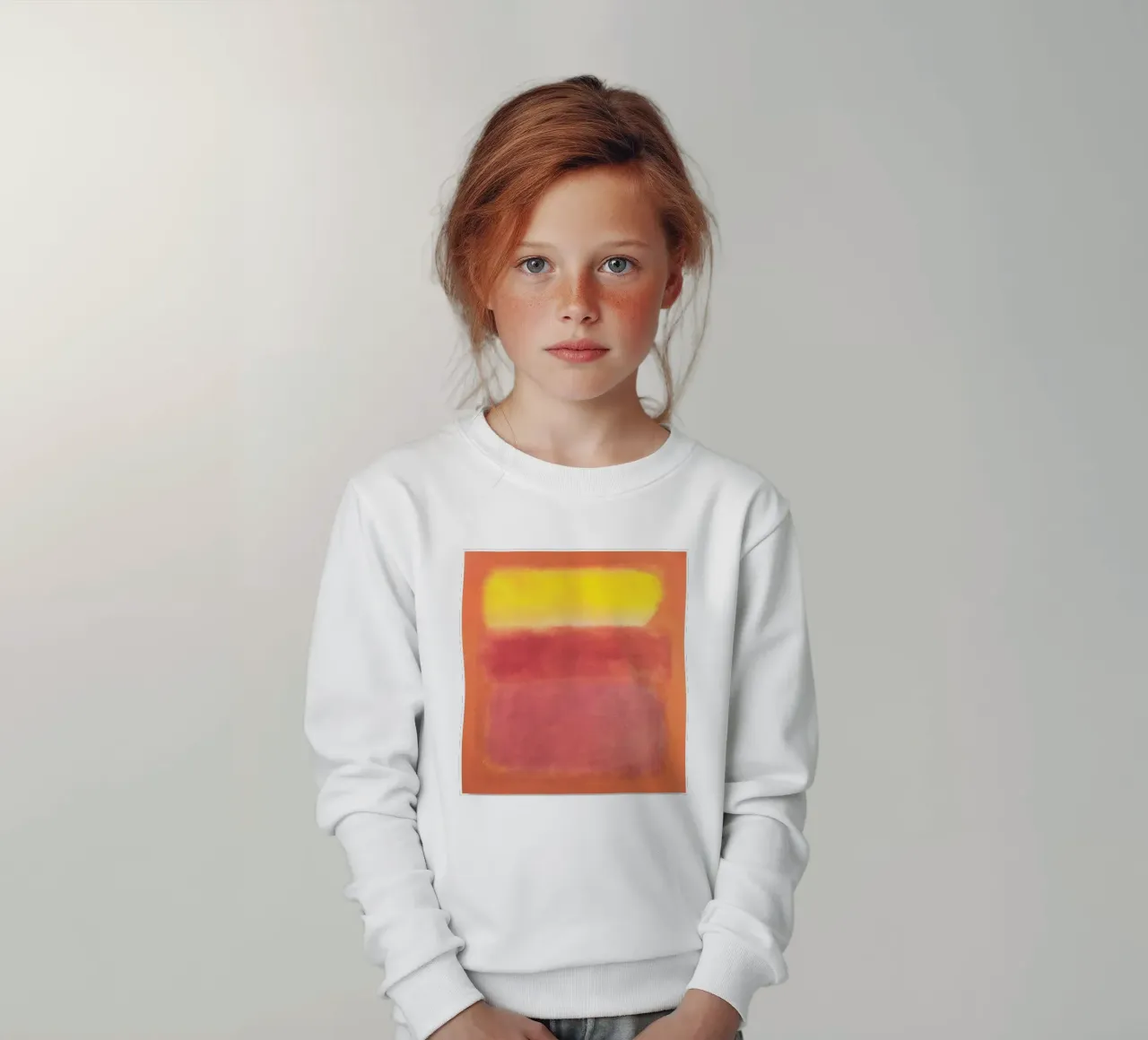 Mark Rothko Giallo Astratto felpa bambino da Fredrick Miller
