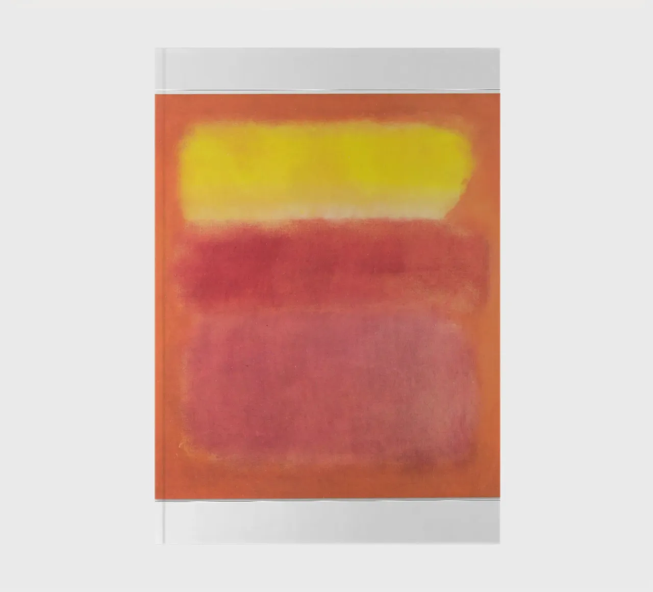 Mark Rothko Jaune Abstrait carnet de notes de Fredrick Miller