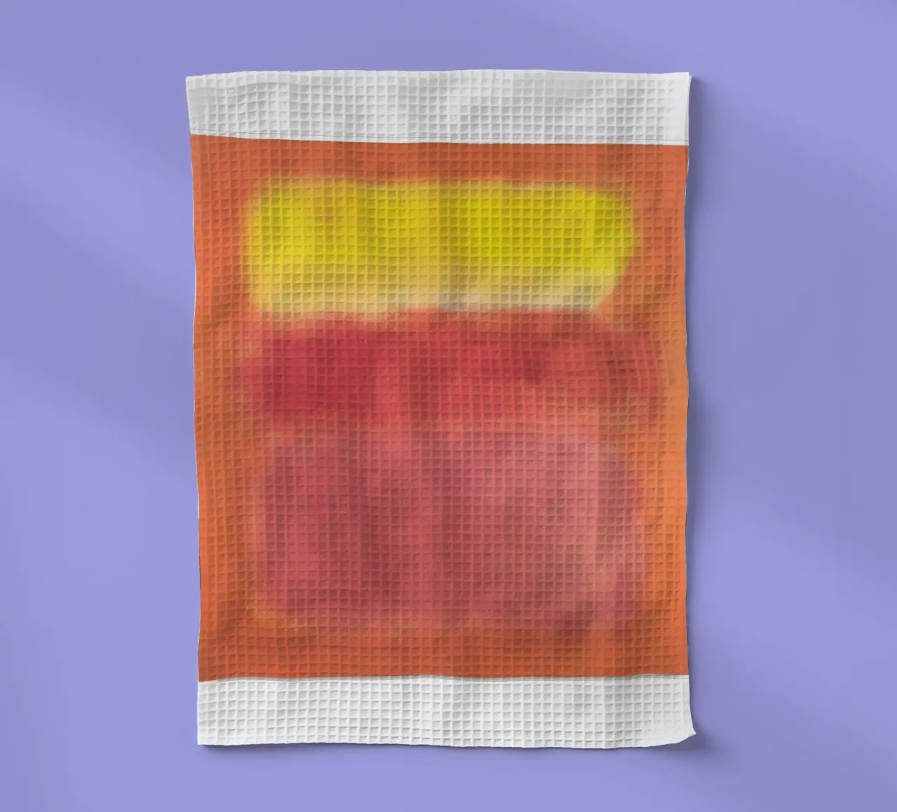 Mark Rothko Jaune Abstrait torchon de Fredrick Miller