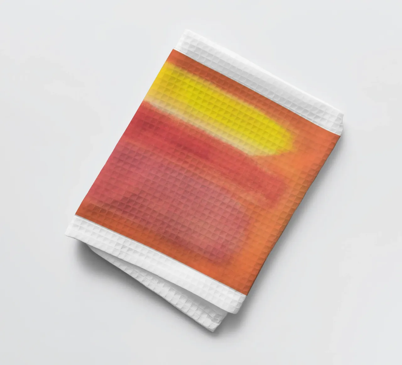 Mark Rothko Jaune Abstrait torchon de Fredrick Miller