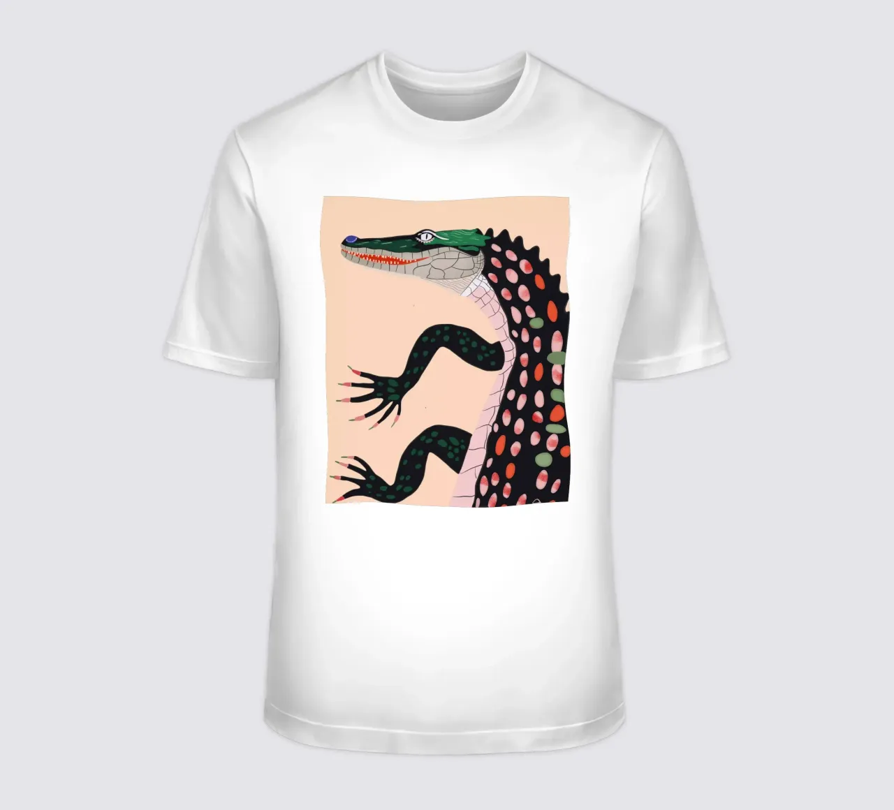 Crocodile t-shirt by ArtsySesta
