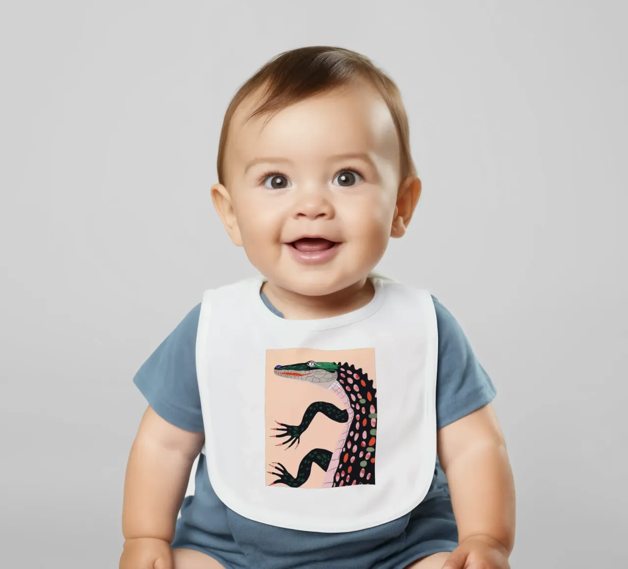 Crocodile bavaglino da ArtsySesta