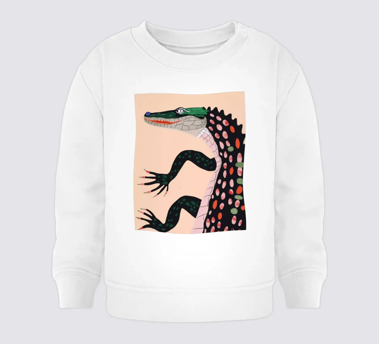 Crocodile felpa neonato da ArtsySesta