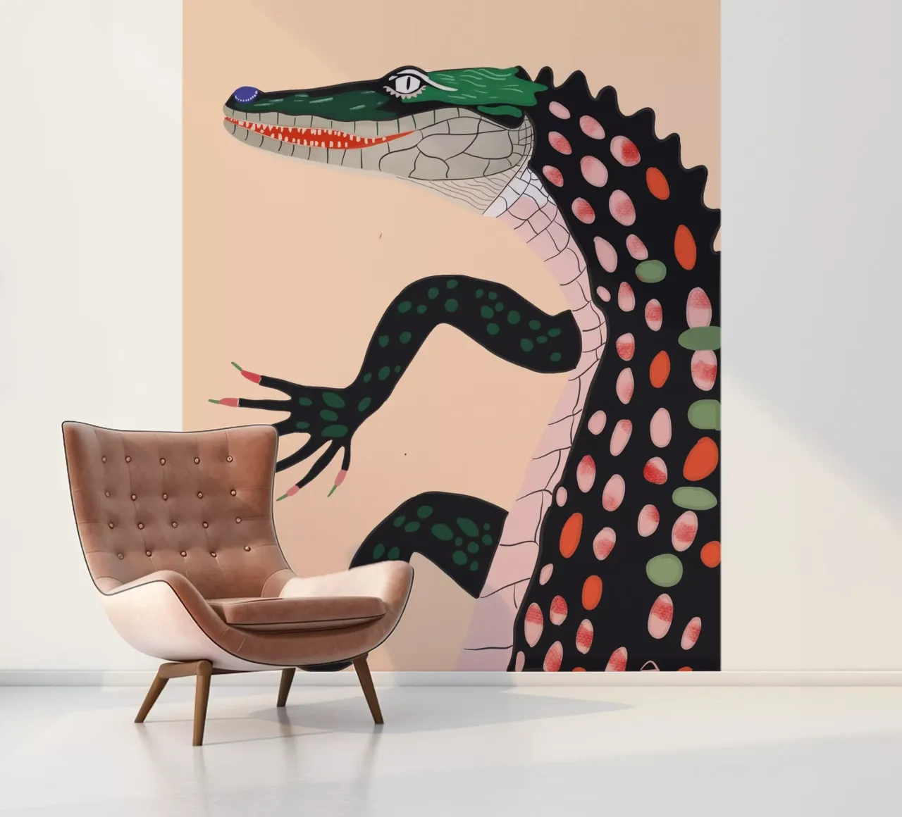 Krokodil Fototapete von ArtsySesta