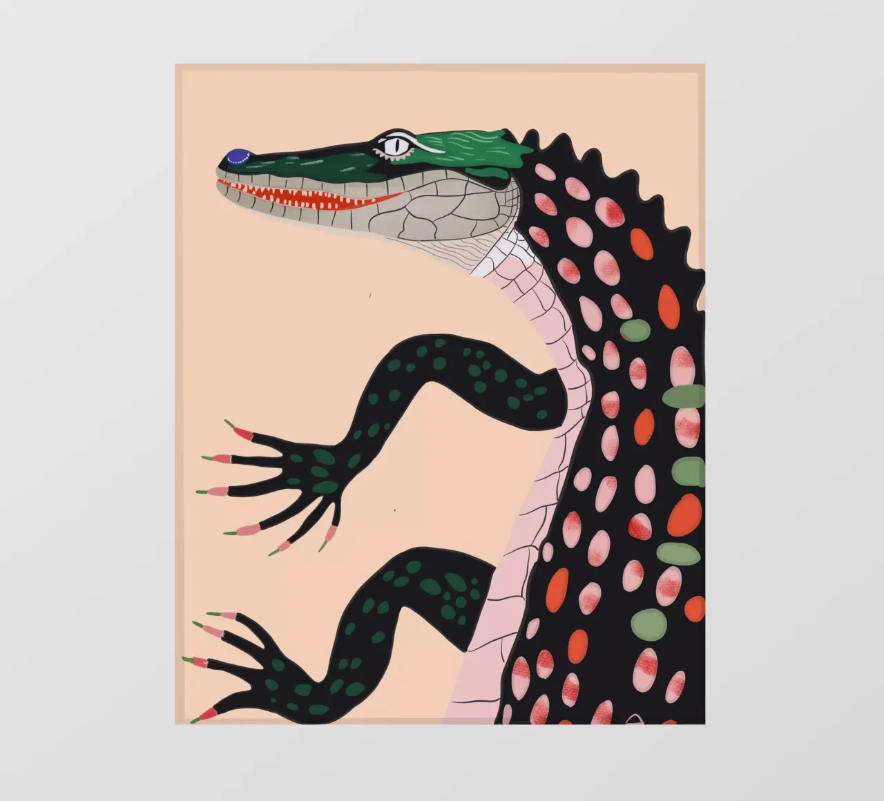 Krokodil Fototapete von ArtsySesta