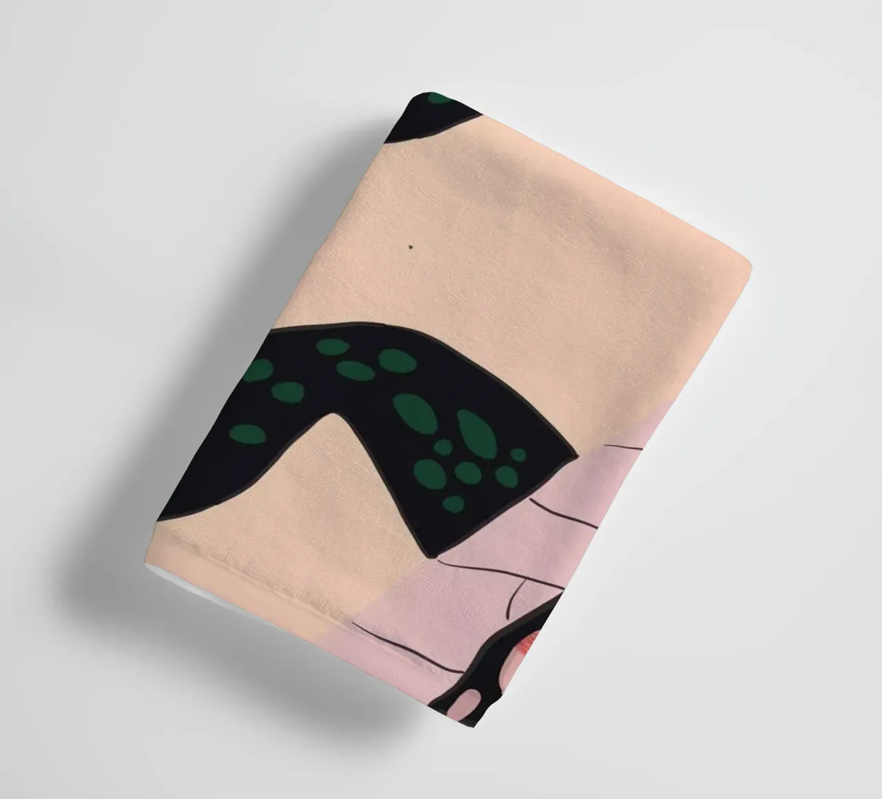 Crocodile towel by ArtsySesta