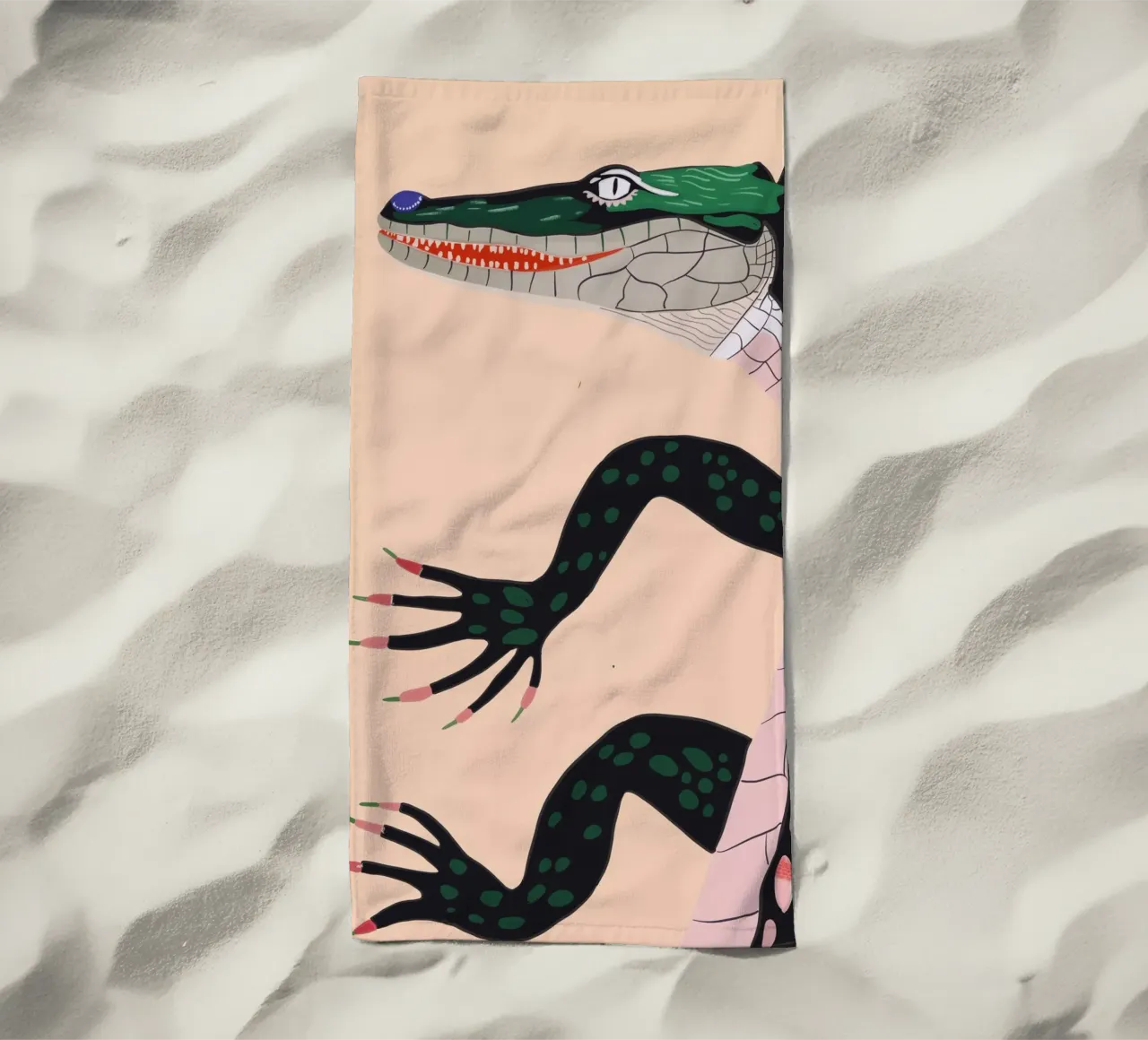 Crocodile telo mare da ArtsySesta