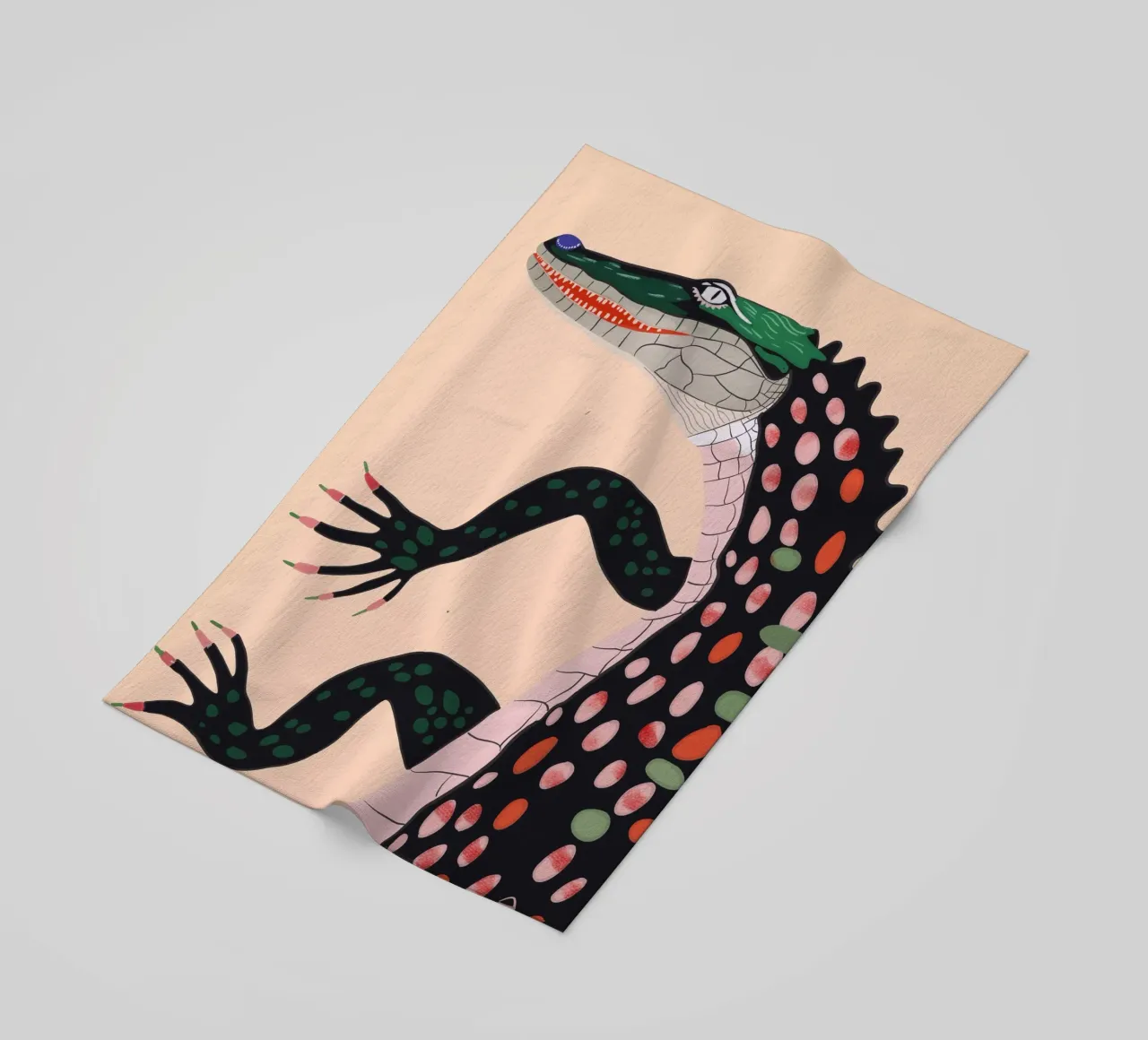 Crocodile telo mare da ArtsySesta