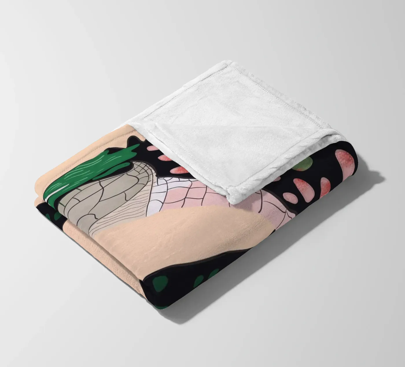 Crocodile fleecedeken van ArtsySesta