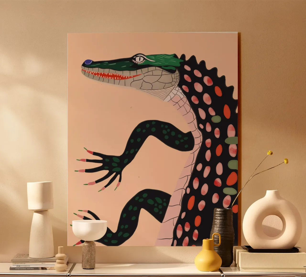 Cocodrilo metacrilato de ArtsySesta