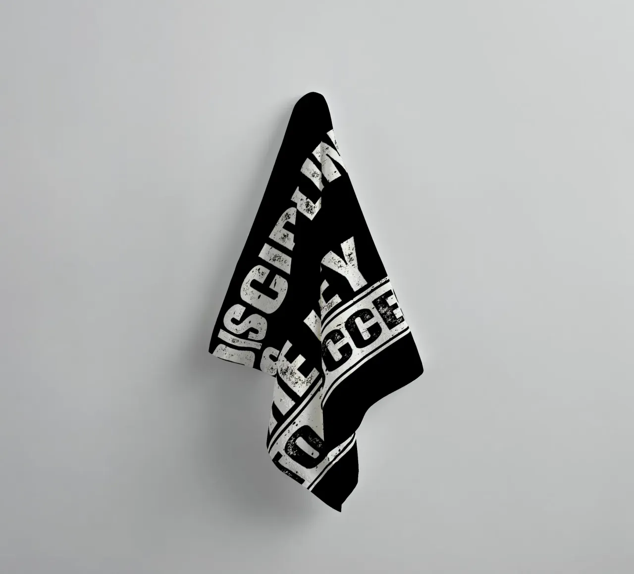Discipline Key to Success towel by Mingyue Studio