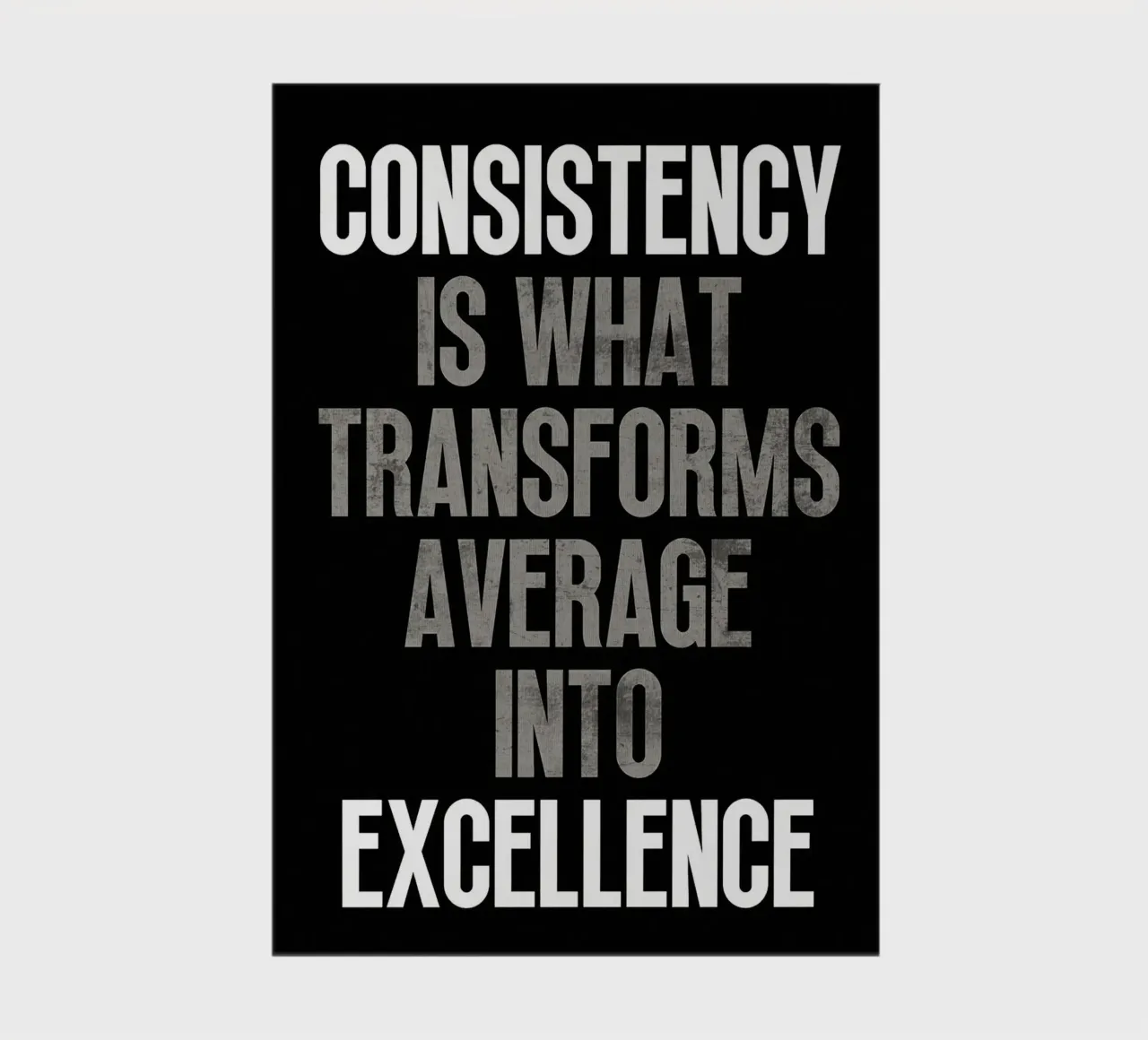 Consistency is Key notebook by Mingyue Studio