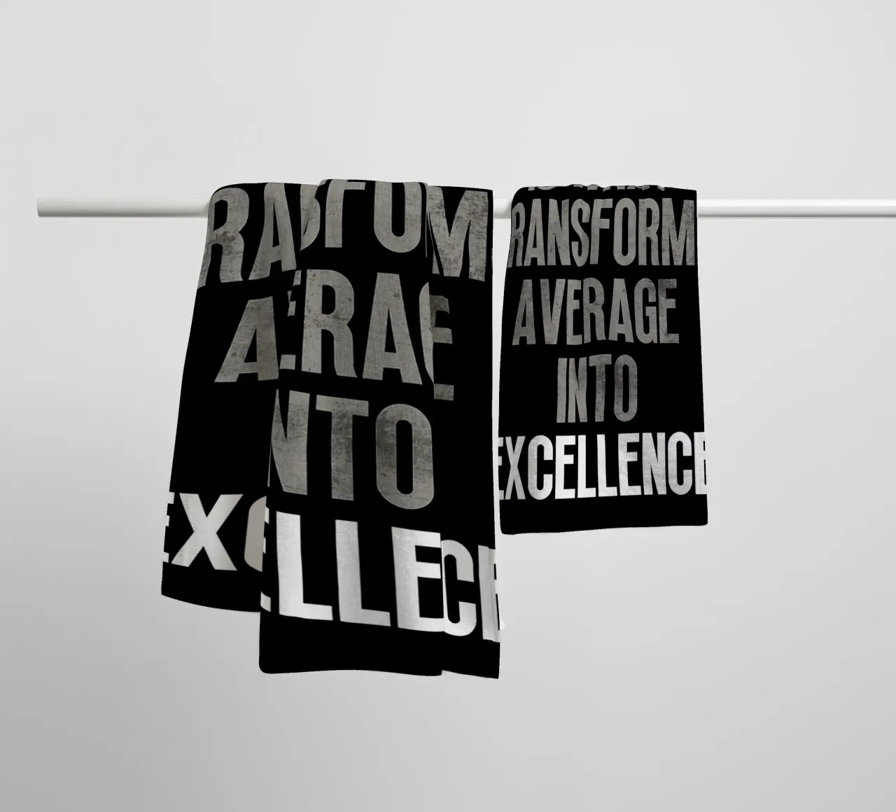 Consistency is Key towel by Mingyue Studio