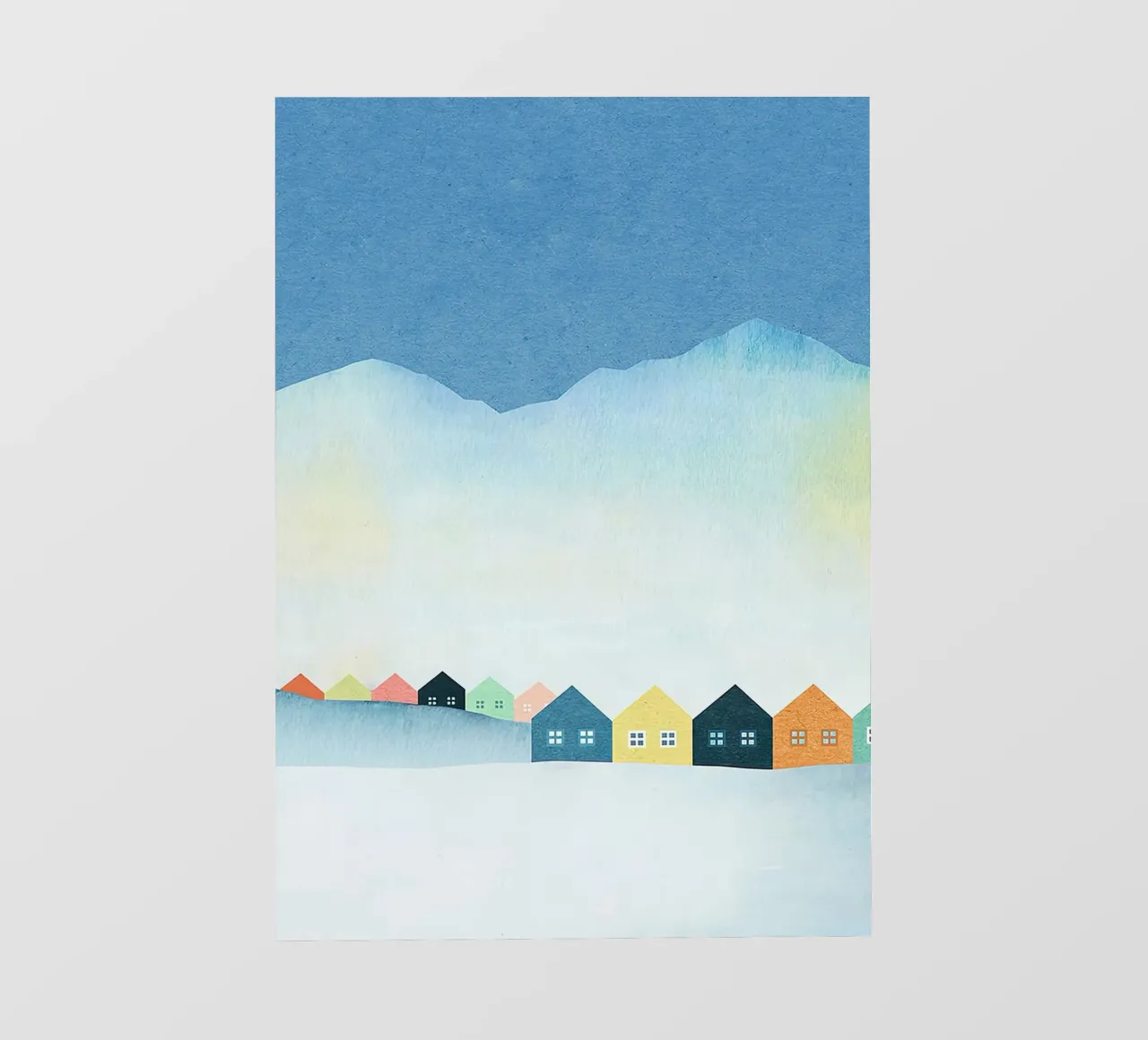 Case colorate Svalbard telo in pvc da Funny wall