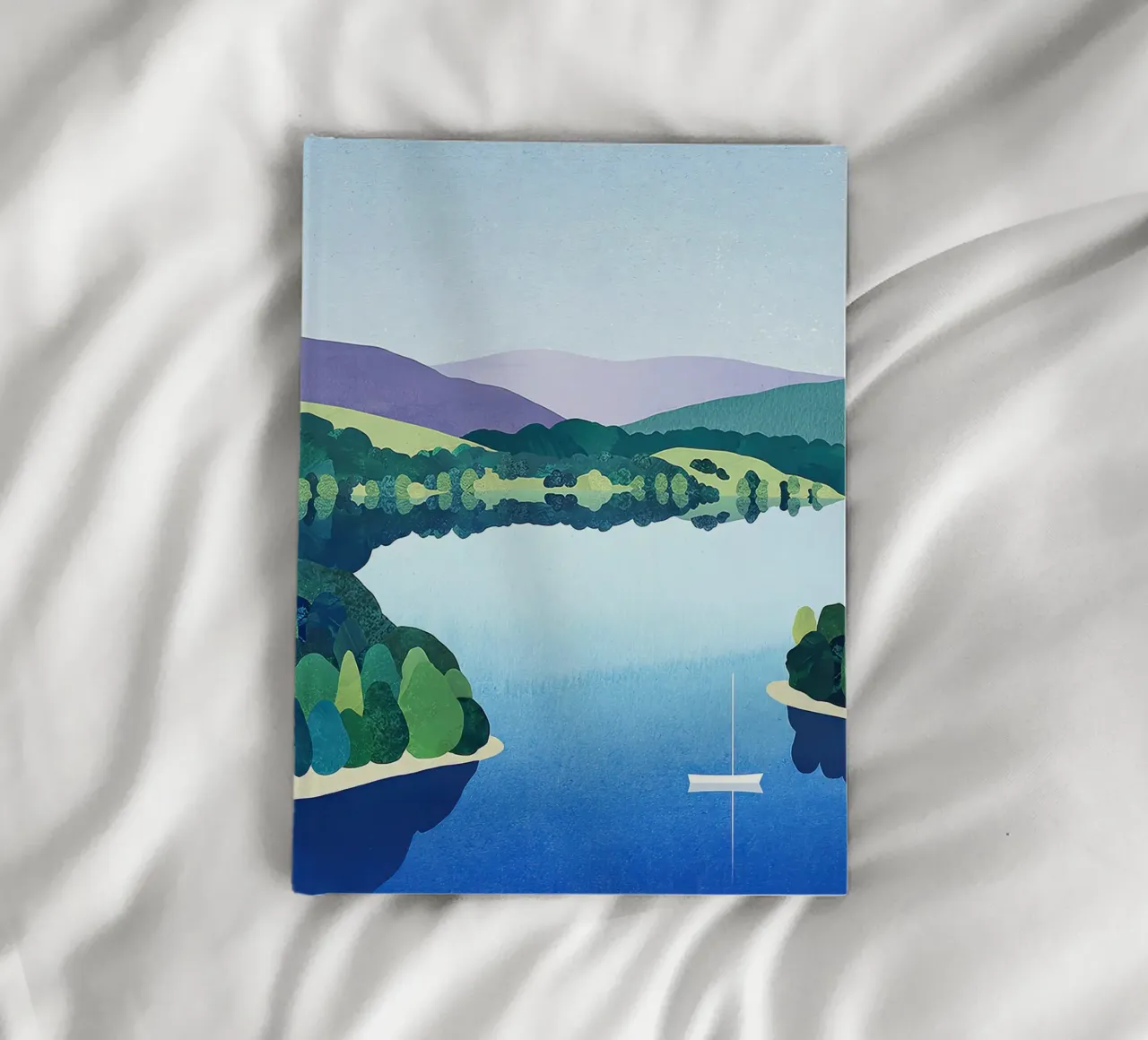 Sailing on the Lake 2023 notebook by Funny wall